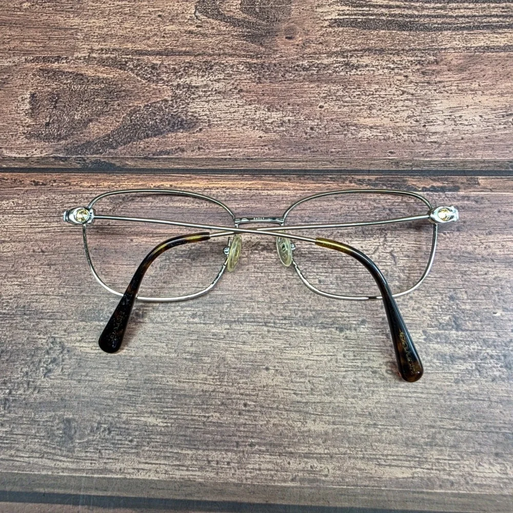 Coach HC5103B Light Gold Tortoise Metal Eyeglasses 54-17-140 C Logo